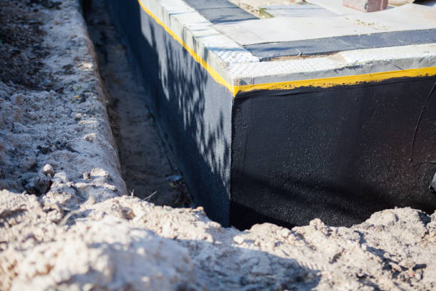 Professional Exterior Waterproofing technician working in Watertown, MN